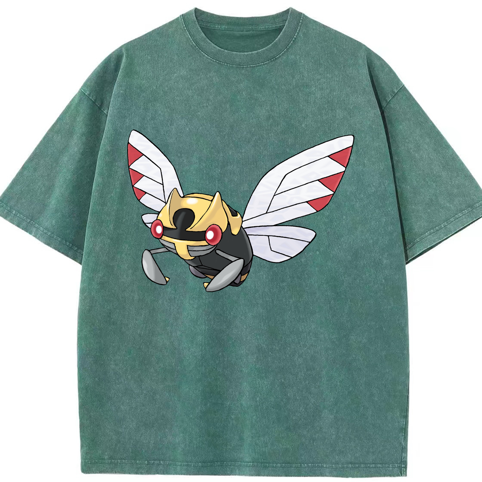 （画像用） ポケットモンスター Pokémon 綿100% ヴィンテージ風 半袖Tシャツ（フロントプリント）